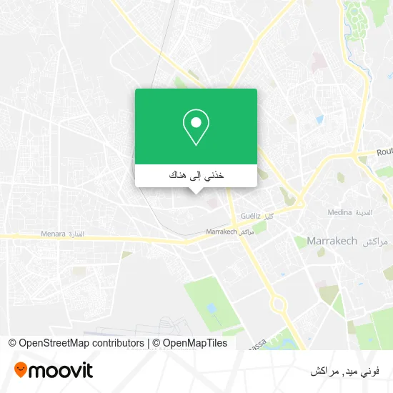 خريطة فوني ميد