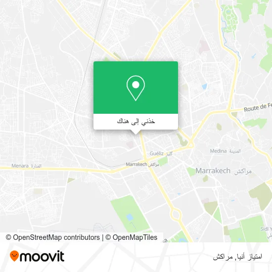 خريطة امتياز أنيا