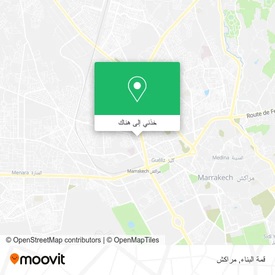 خريطة قمة البناء