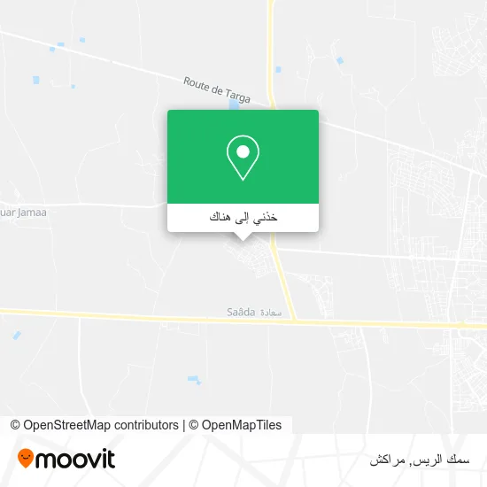 خريطة سمك الريس