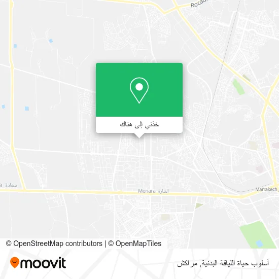 خريطة أسلوب حياة اللياقة البدنية