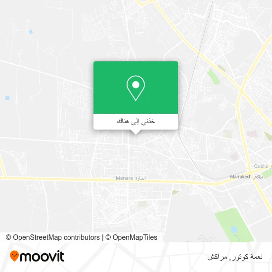 خريطة نعمة كوتور