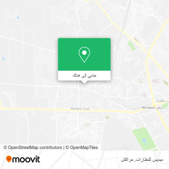 خريطة ميديس للنظارات