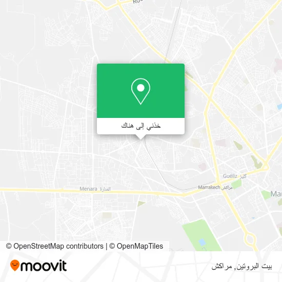 خريطة بيت البروتين