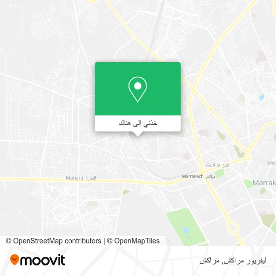 خريطة ليفريور مراكش