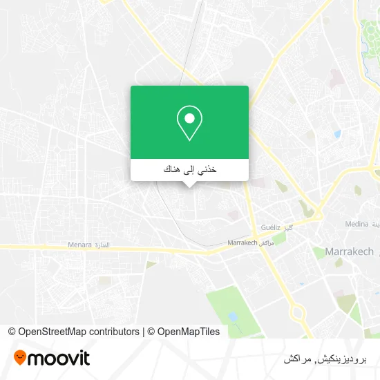 خريطة بروديزينكيش
