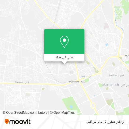 خريطة أزاغار ديكور ش م م