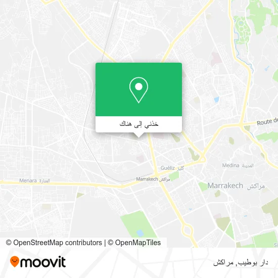 خريطة دار بوطيب