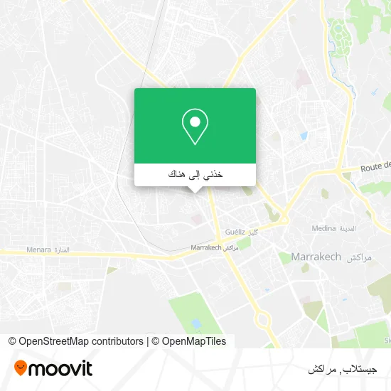 خريطة جيستلاب