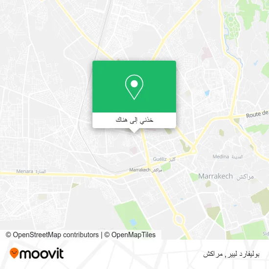 خريطة بوليفارد ليير