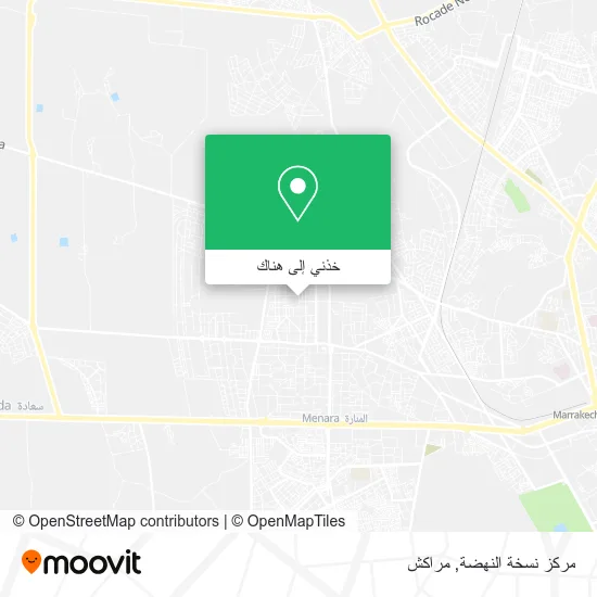 خريطة مركز نسخة النهضة