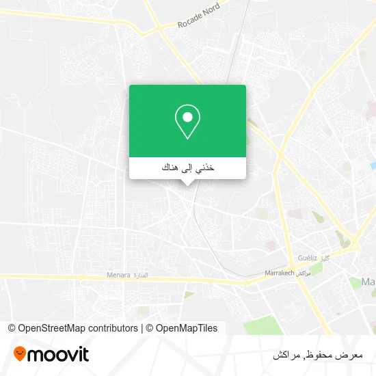 خريطة معرض محفوظ