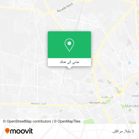 خريطة لا بايلا