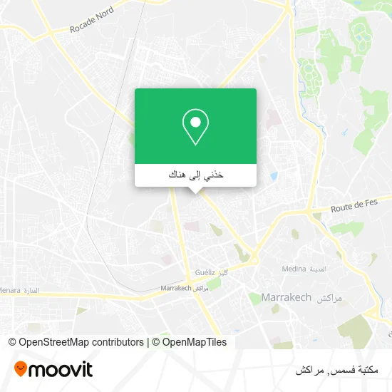 خريطة مكتبة فسمس