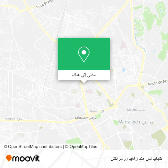 خريطة كابغيدانس هند زاهيدي