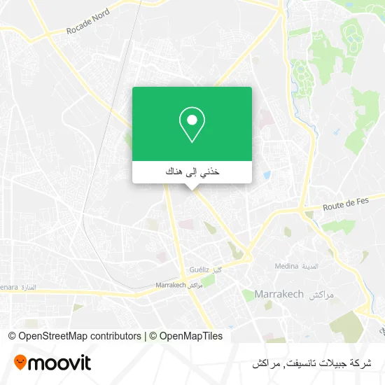 خريطة شركة جبيلات تانسيفت