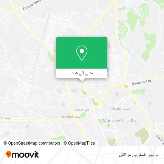 خريطة دوليبار المغرب