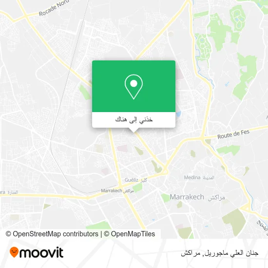 خريطة جنان العلي ماجوريل