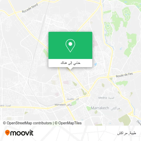 خريطة طيبة