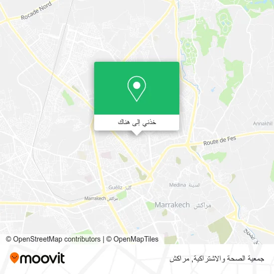 خريطة جمعية الصحة والاشتراكية