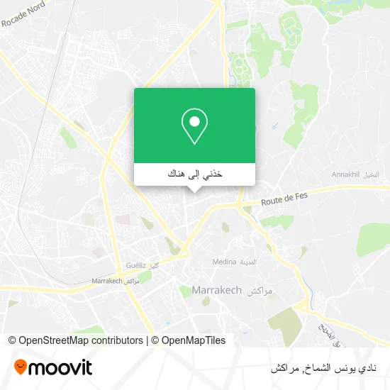 خريطة نادي يونس الشماخ