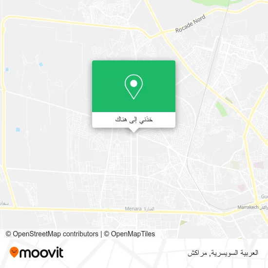 خريطة العربية السويسرية