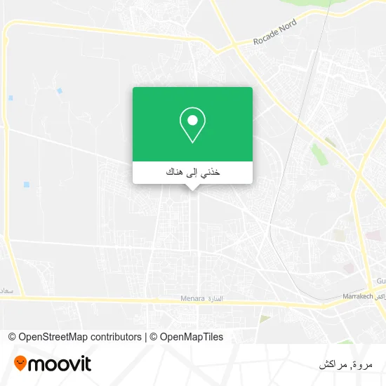 خريطة مروة