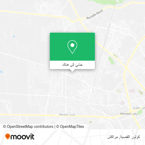 خريطة كولور القصبة