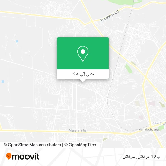 خريطة ب12 مراكش