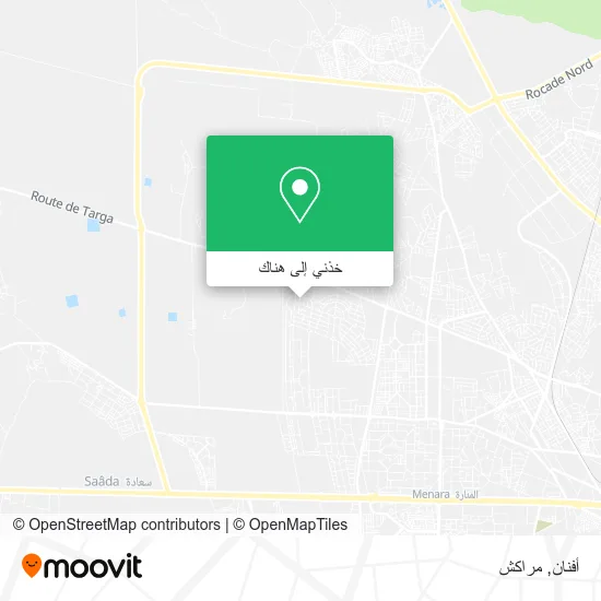 خريطة أفنان