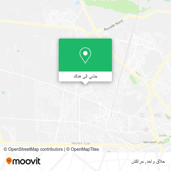 خريطة حلاق واحد