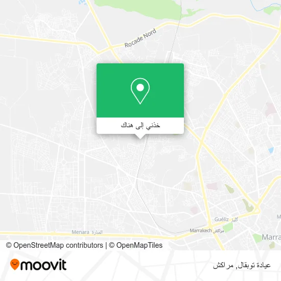 خريطة عيادة توبقال
