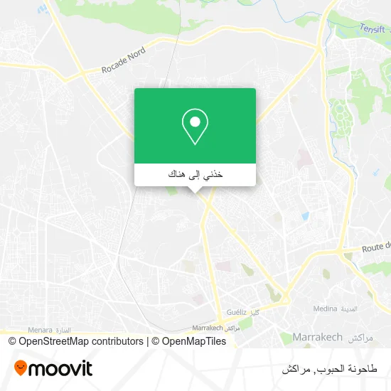 خريطة طاحونة الحبوب