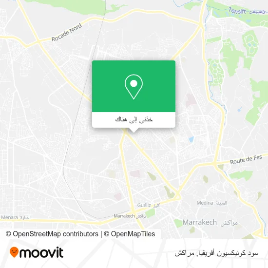 خريطة سود كونيكسيون أفريقيا