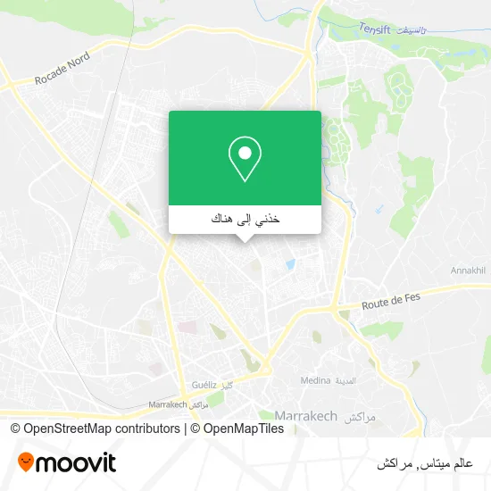 خريطة عالم ميتاس