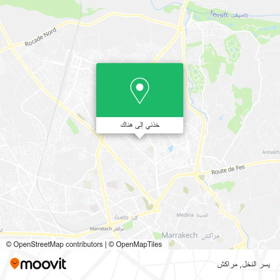 خريطة يسر النخل