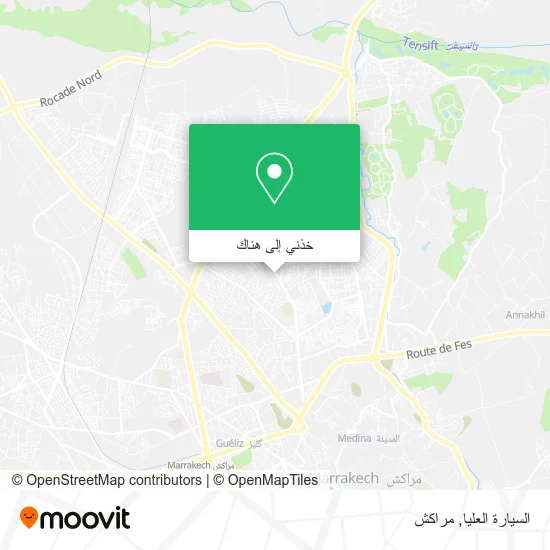 خريطة السيارة العليا