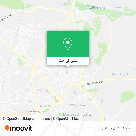 خريطة عداد الزيتون