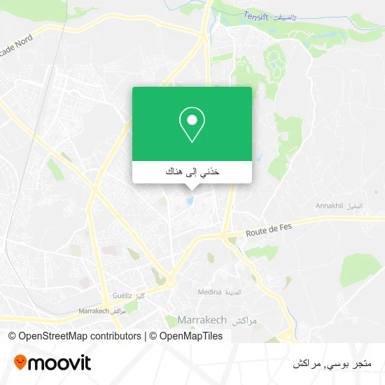 خريطة متجر بوسي