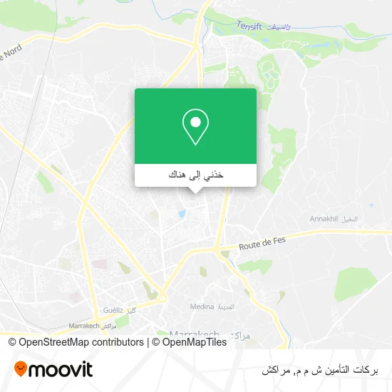 خريطة بركات التأمين ش م م