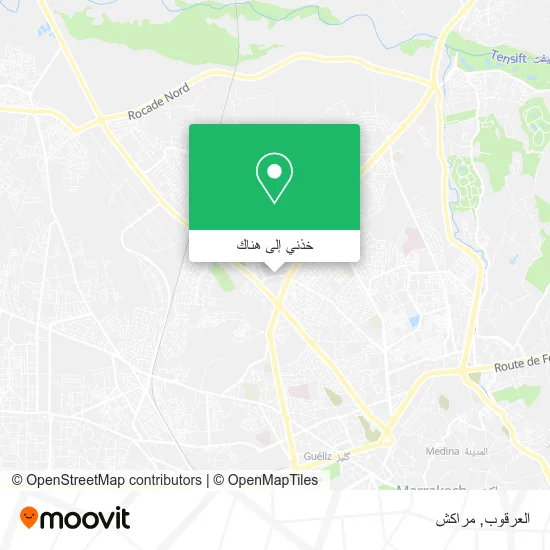 خريطة العرقوب