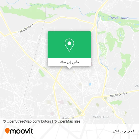 خريطة الحقيبة