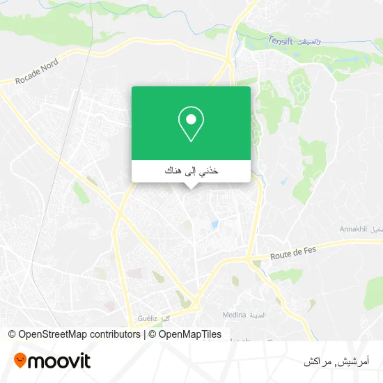 خريطة أمرشيش