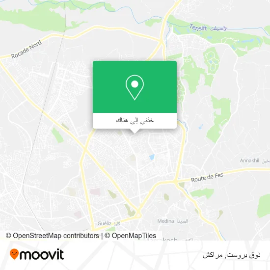خريطة ذوق بروست
