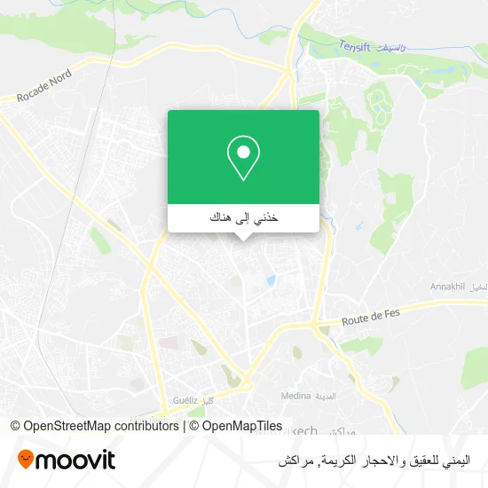 خريطة اليمني للعقيق والاحجار الكريمة