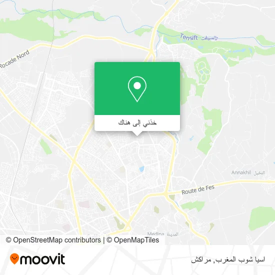 خريطة اسيا شوب المغرب