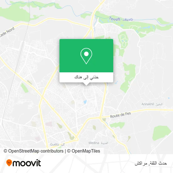 خريطة حدث الثقة