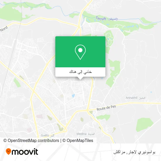 خريطة بواسونيري لاجار