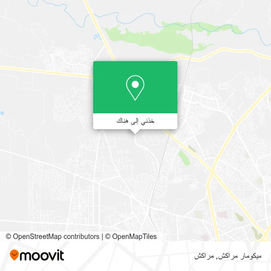 خريطة ميكومار مراكش