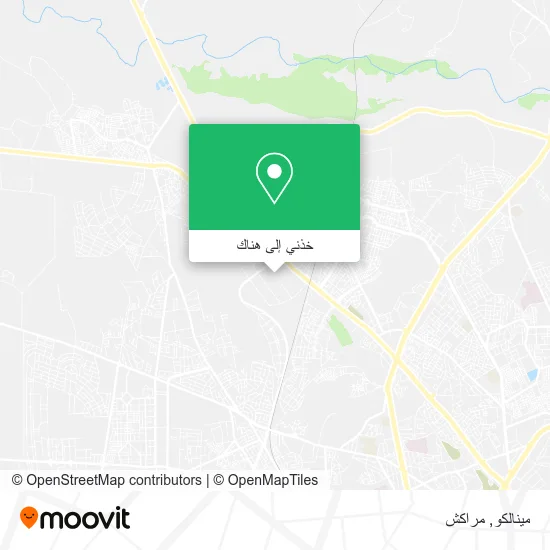 خريطة مينالكو